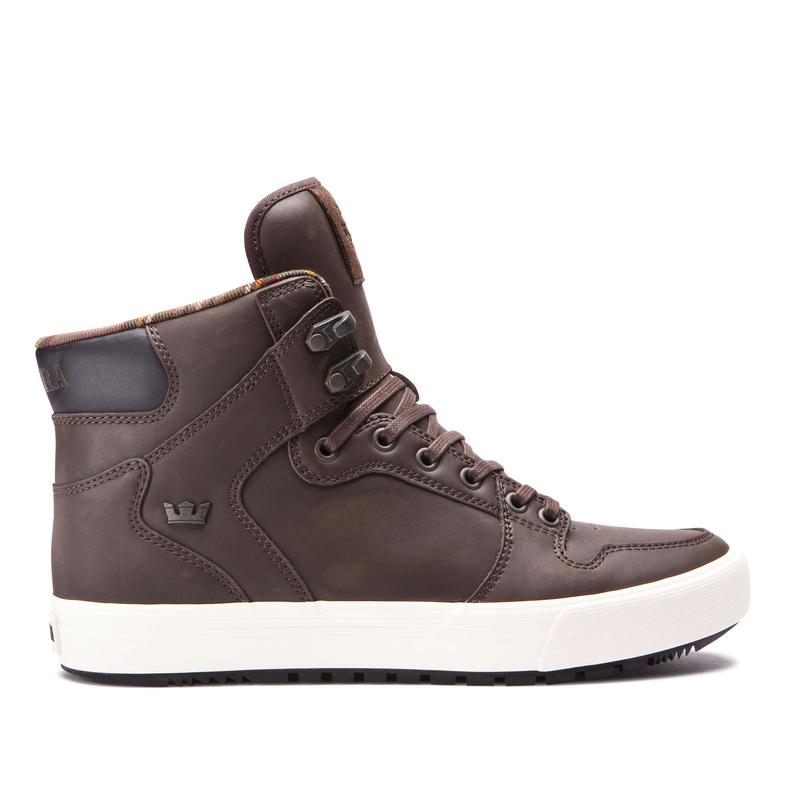 Supra VAIDER COLD WEATHER Sneaker High Damen Braun Sale VECBM7961